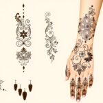 نقش حناء للعروس - أجمل 10 تصاميم عصرية سهلة التطبيق