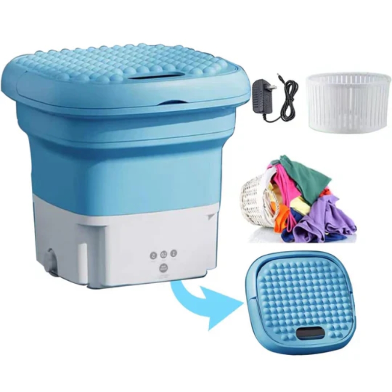 غسالة ملابس صغيرة قابلة للطي عالية الجودة