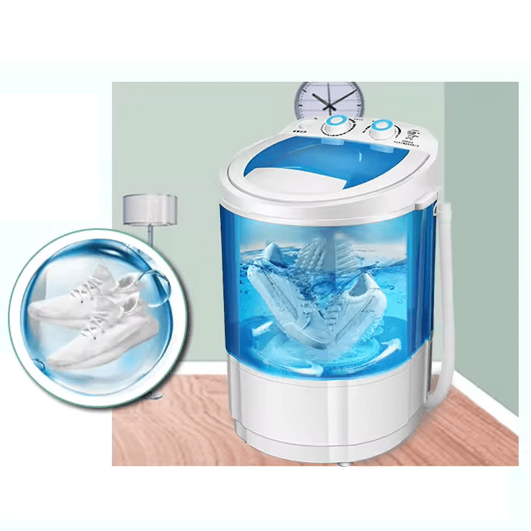 غسالة ملابس وأحذية صغيرة متعددة الاستخدامات