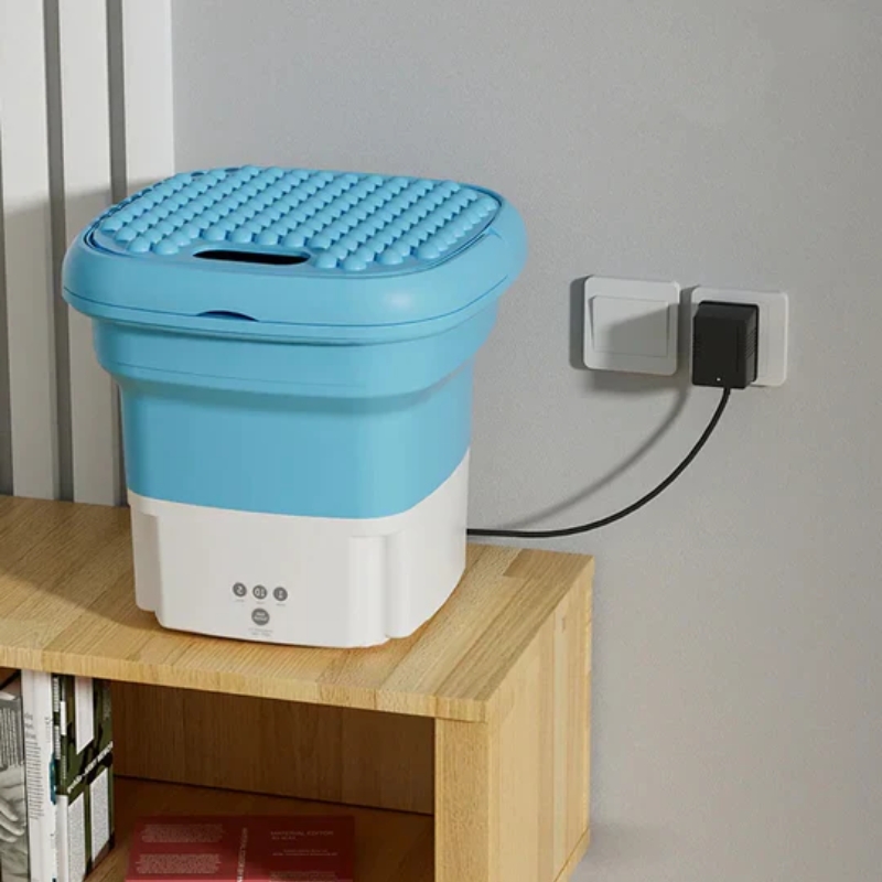 غسالة ملابس صغيرة قابلة للطي عالية الجودة