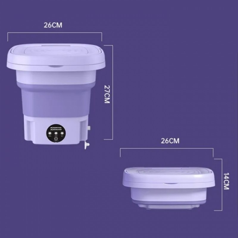 غسالة ملابس صغيرة قابلة للطي عالية الجودة