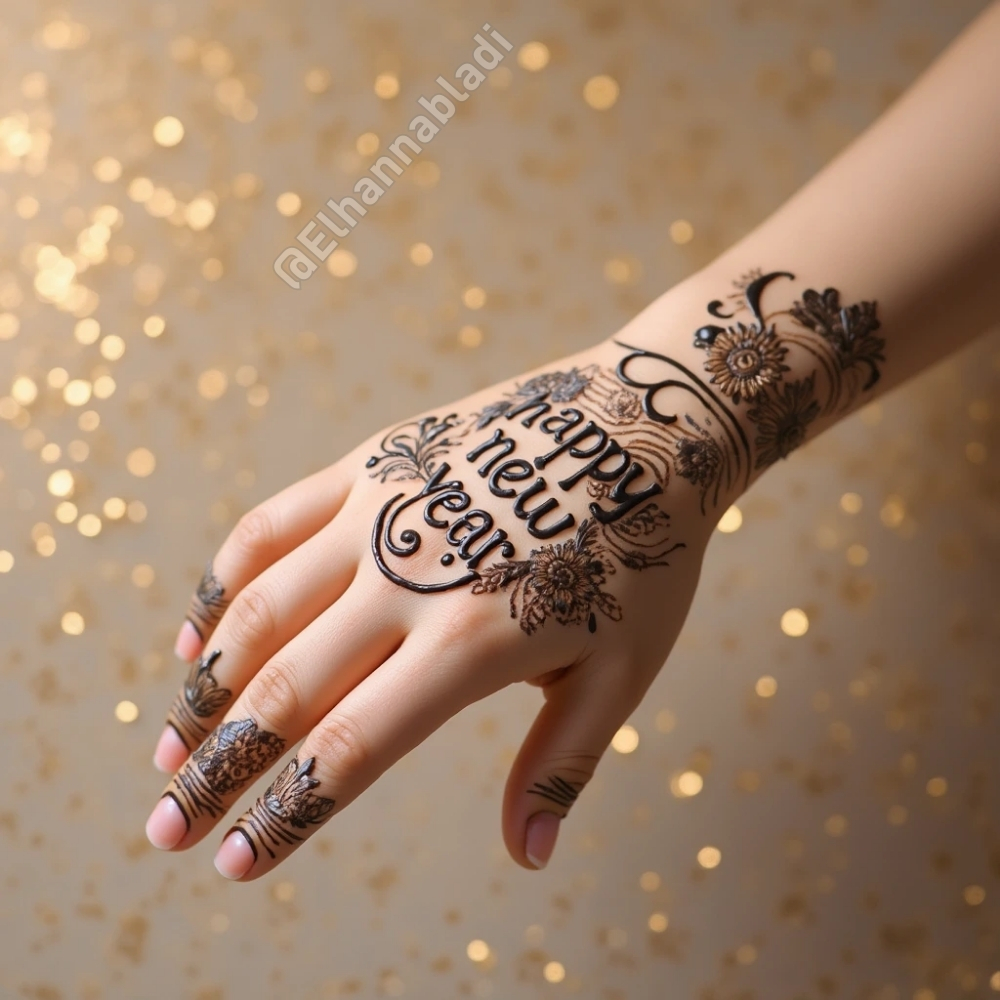 نقش حناء 2025 أحدث التصاميم ونقوش الحناء للسنة لهذه السنة